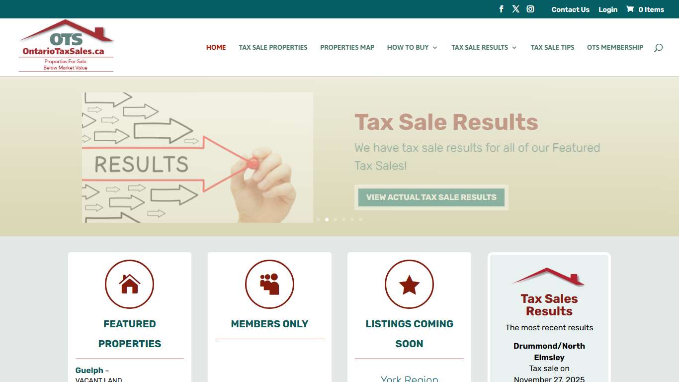 Home - Ontario Tax Sales