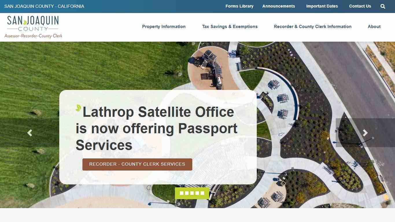 San Joaquin County Assessor Recorder